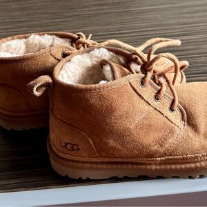 UGG Tan Winter Boots with Suede Finish